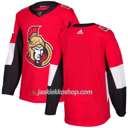 Miehille NHL Ottawa Senators Pelipaita Blank Adidas 2017-2018 Punainen Authentic